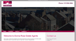 Desktop Screenshot of donnarose.co.uk